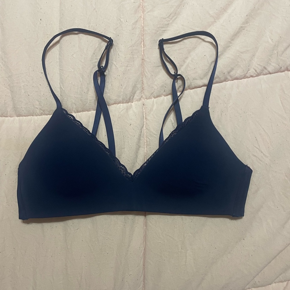 Aerie 32A Navy Bralette